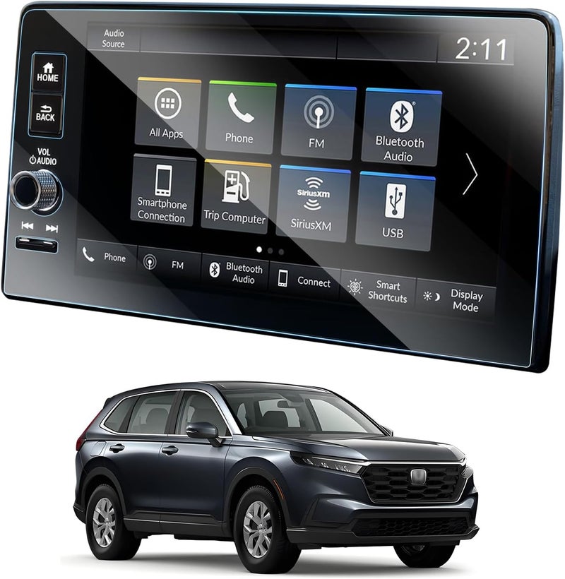 LANGBEAN Anti-Glare Matte Screen Protector for 2023-2025 2026 Honda CRV (EX-L/Sport-L Hybrid/Sport Touring Hybrid), 9-Inch Infotainment Touchscreen, 9H Tempered Glass/Anti-Fingerprint - Image 1